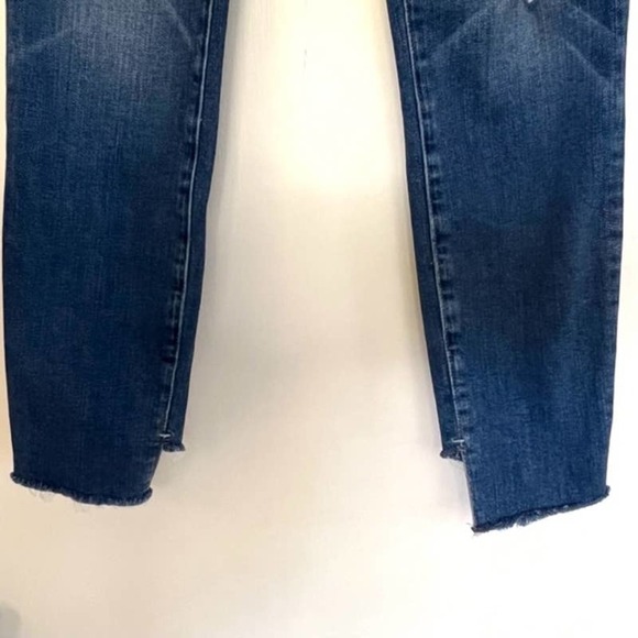 Frame Size 25 Le High Skinny Crop Jeans Arenas Frayed Released Hem - Picture 5 of 13